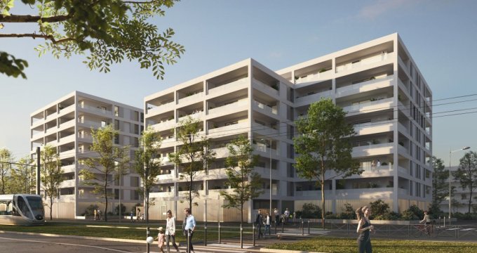 Achat / Vente programme immobilier neuf Blagnac quartier des Cèdres à deux pas du tram T1 (31700) - Réf. 9382