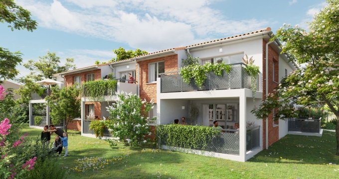 Achat / Vente programme immobilier neuf Pompertuzat coeur de ville (31450) - Réf. 7845