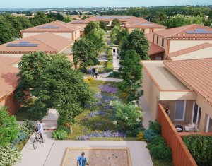 Achat / Vente programme immobilier neuf Castelginest écovillage séniors à 5 min de l'Espace Fenouillet (31780) - Réf. 9387