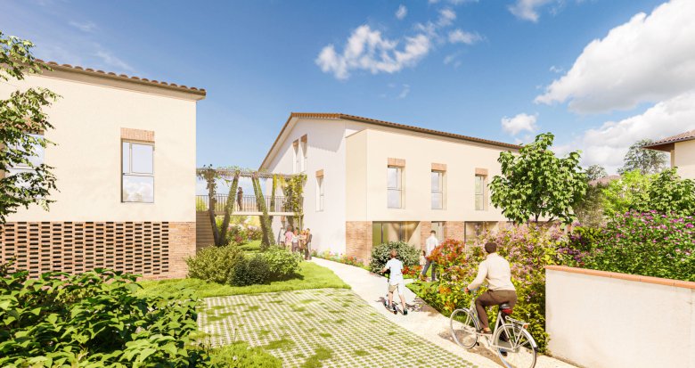 Achat / Vente programme immobilier neuf Balma centre à 25 minutes de Toulouse en transports (31130) - Réf. 9367