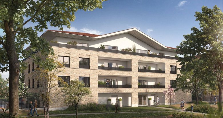 Achat / Vente programme immobilier neuf Castelginest charmante commune au nord de Toulouse (31780) - Réf. 11567