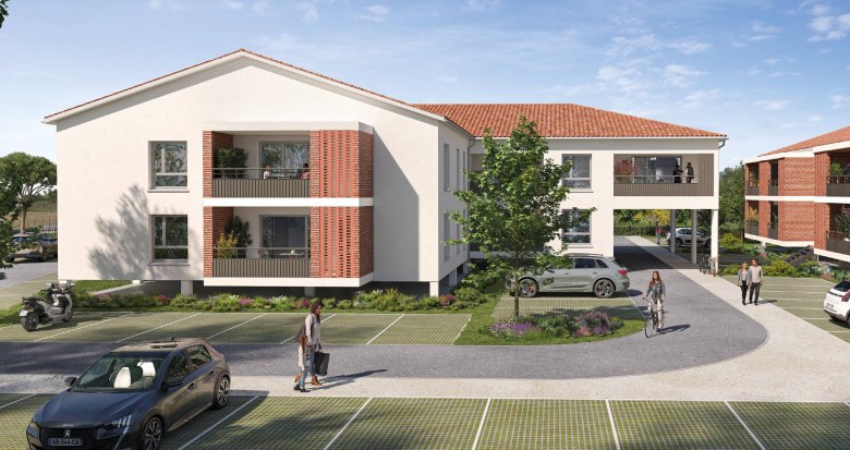 Achat / Vente programme immobilier neuf Gagnac-sur-Garonne proche des berges du fleuve (31150) - Réf. 11338