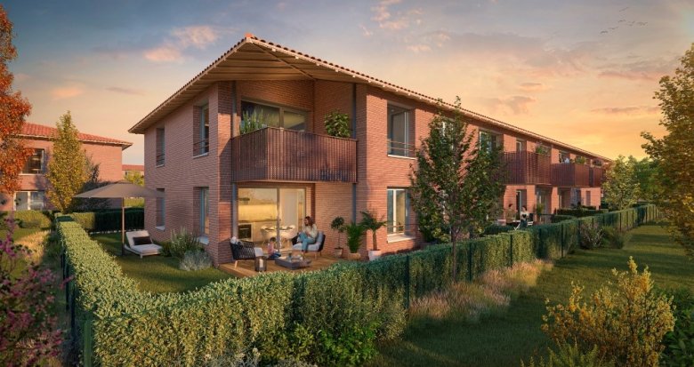 Achat / Vente programme immobilier neuf Labarthe-sur-Lèze à 20 min du centre de Toulouse (31860) - Réf. 9401