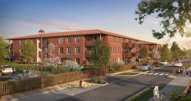 Achat / Vente programme immobilier neuf Labarthe-sur-Lèze à 20 min du centre de Toulouse (31860) - Réf. 9401