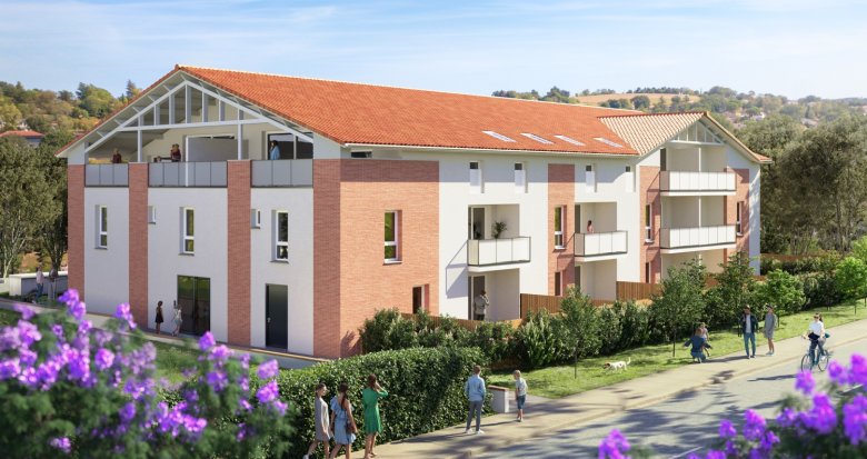 Achat / Vente programme immobilier neuf Labège quartier paisible à 5 min du centre Labège 2 (31670) - Réf. 9377