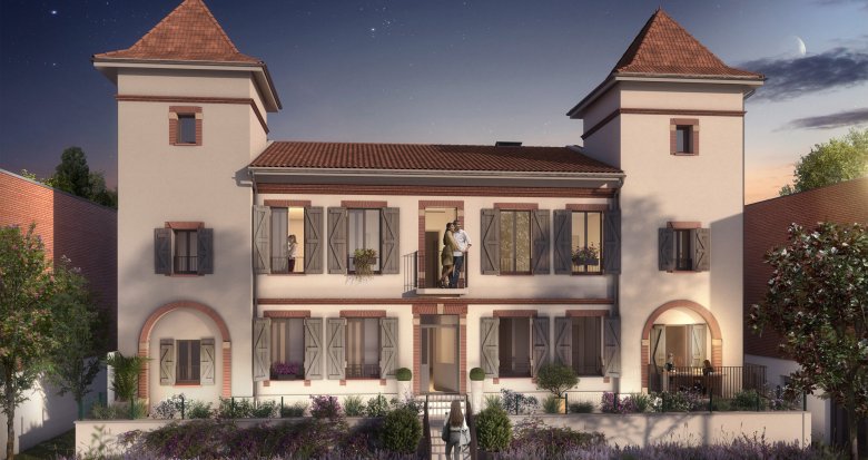 Achat / Vente programme immobilier neuf Toulouse Déficit Foncier à 5 min du tram Arènes Romaines (31000) - Réf. 9330