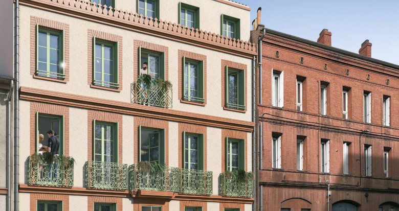 Achat / Vente programme immobilier neuf Toulouse Déficit Foncier au cœur quartier Marengo (31000) - Réf. 10989