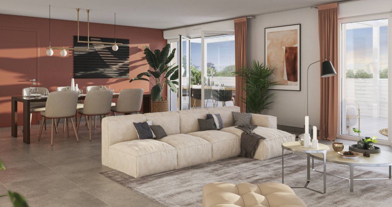 Achat / Vente programme immobilier neuf Toulouse Faubourg Malepère proche futur métro C (31000) - Réf. 9348