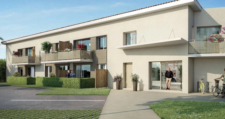 Achat / Vente programme immobilier neuf Belberaud résidence séniors quartier pavillonnaire verdoyant (31450) - Réf. 11110